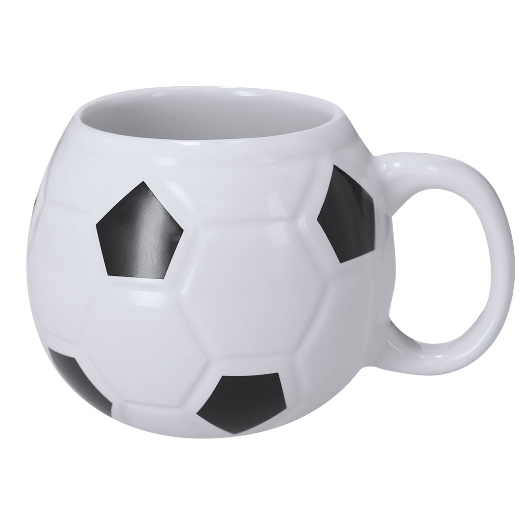 Caneca de Cerâmica Bola de Futebol 440 ml