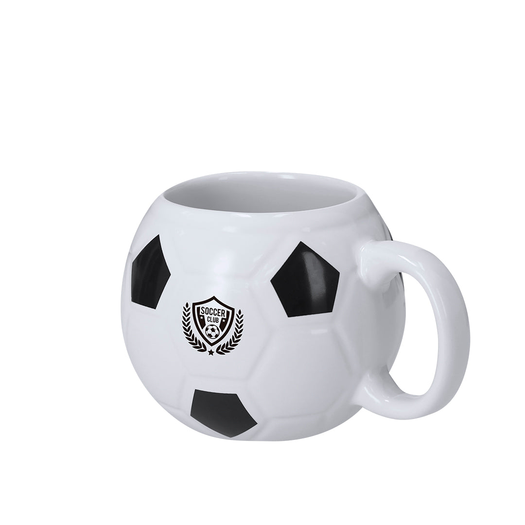 Caneca de Cerâmica Bola de Futebol 440 ml
