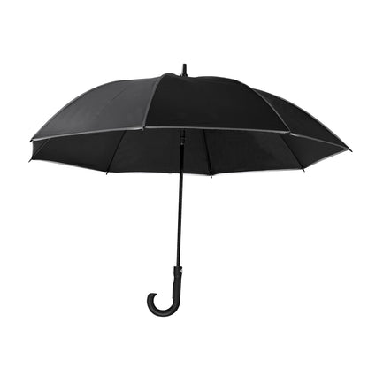 Guarda-chuva à Prova de Vento Elegante em Preto