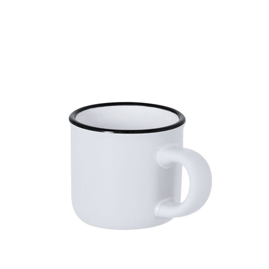 Caneca Cerâmica Vintage 85ml - Estilo Elegante