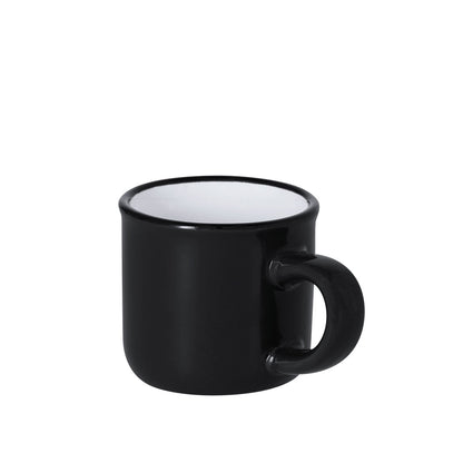 Caneca Cerâmica Vintage 85ml - Estilo Elegante