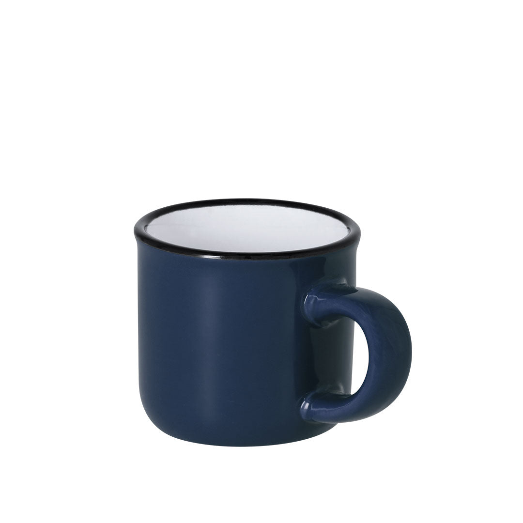 Caneca Cerâmica Vintage 85ml - Estilo Elegante