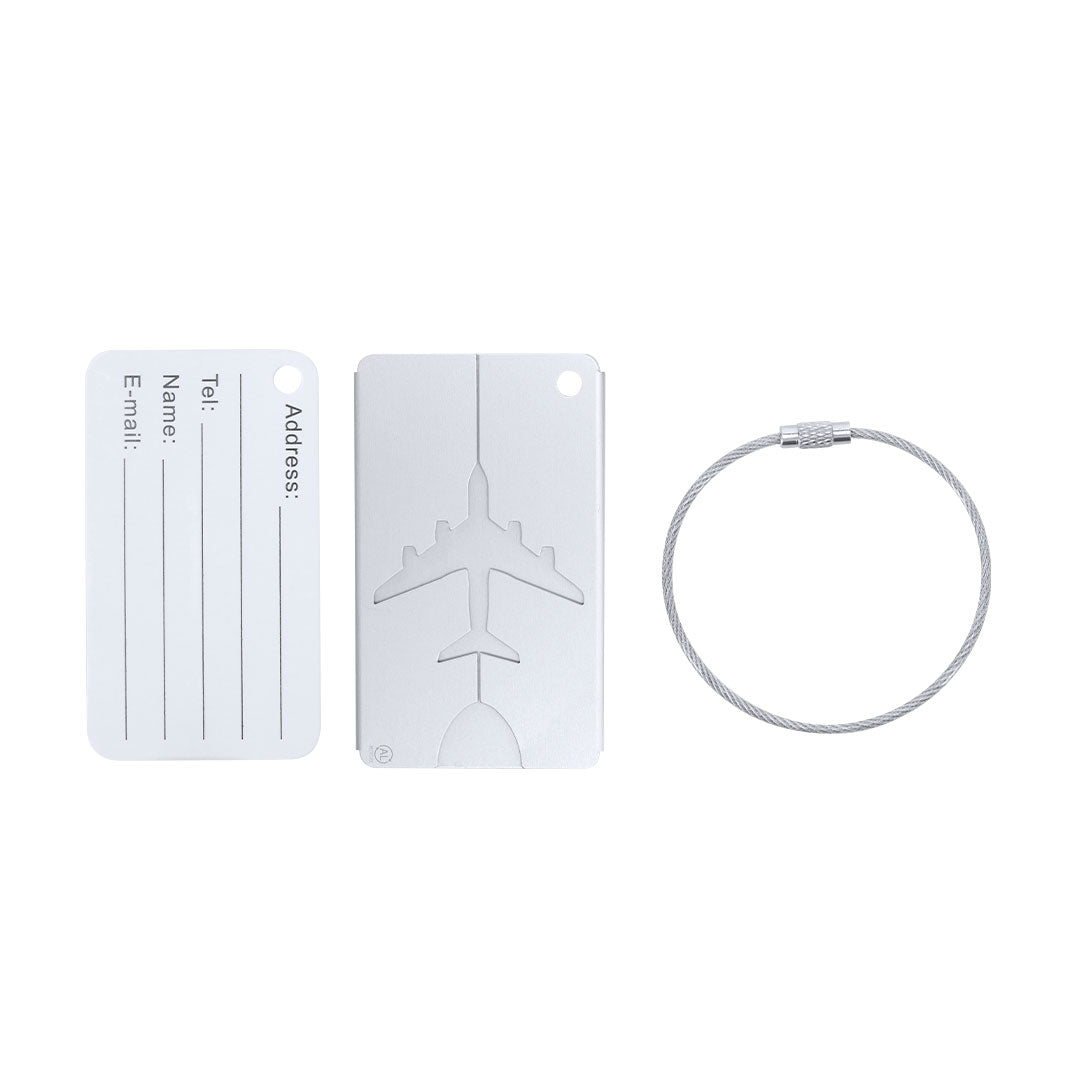 Identificador de Mala em Alumínio Reciclado com Design