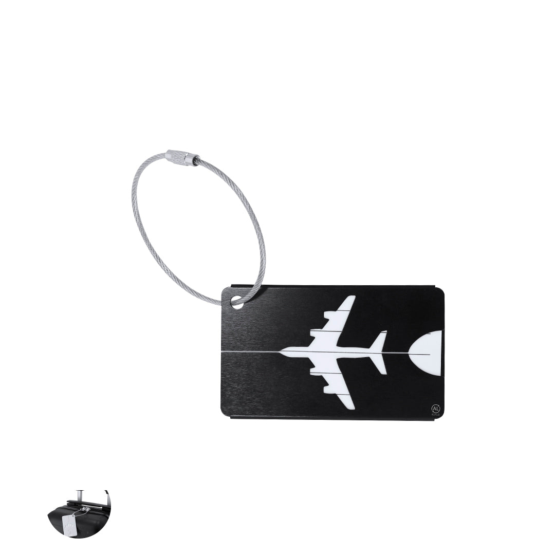 Identificador de Mala em Alumínio Reciclado com Design