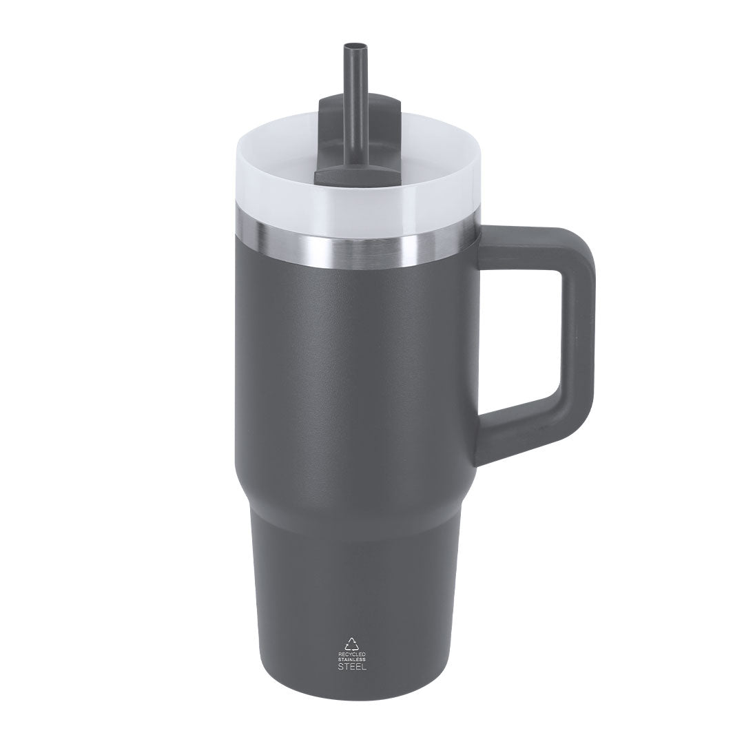 Caneca Térmica Inox Reciclado 450ml com Tampa