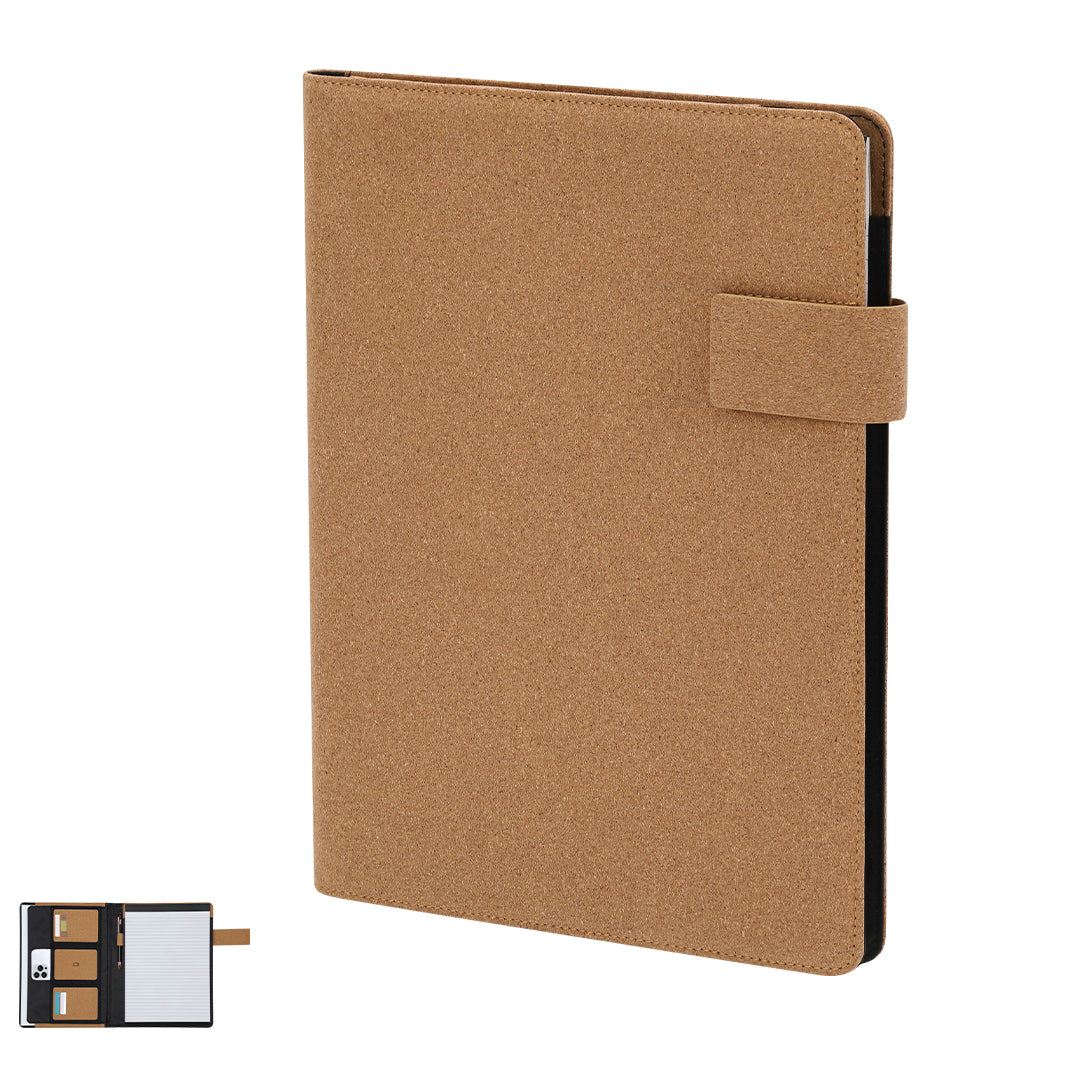 Pasta A4 de Cortiça com Fecho Magnético