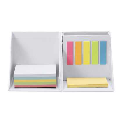 Lápis Dobrável Cubo com Post-its Coloridos