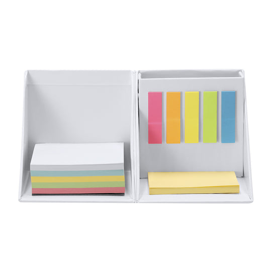 Lápis Dobrável Cubo com Post-its Coloridos