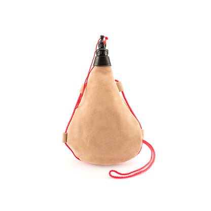 Cantil de Vinho em Couro 1L com Alça de Ombro