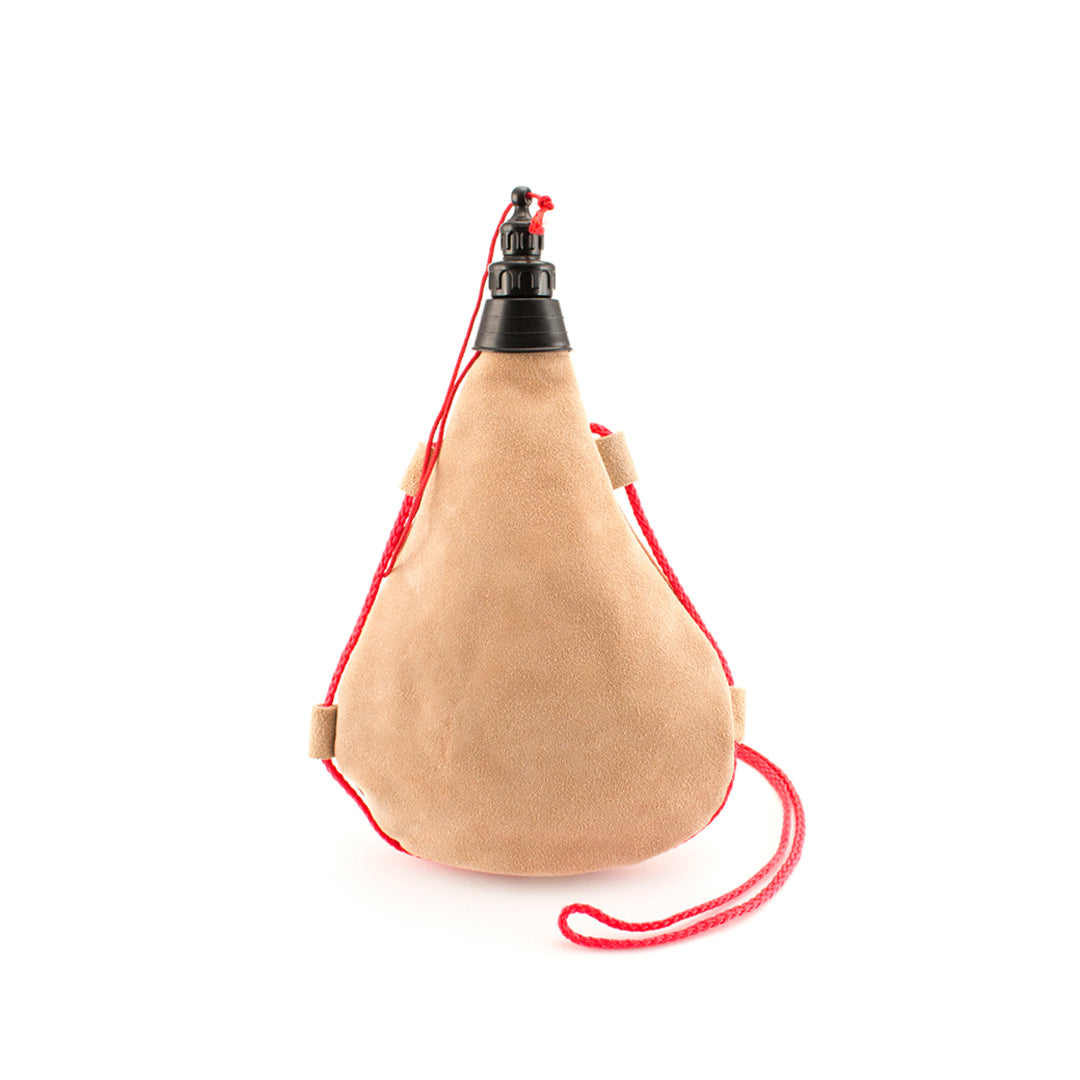 Cantil de Vinho em Couro 1L com Alça de Ombro