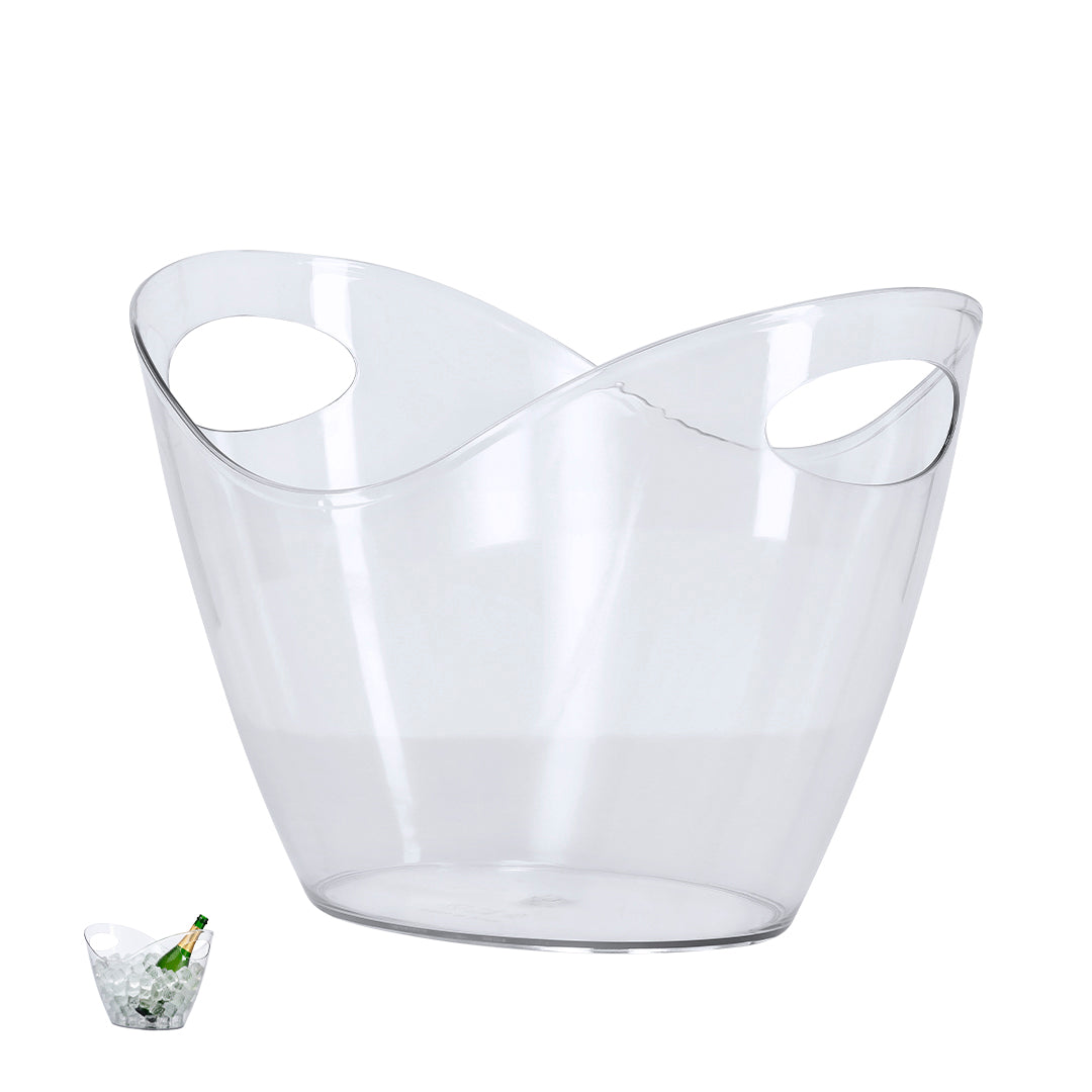 Tabuleiro Transparente para Cubos de Gelo Elegante