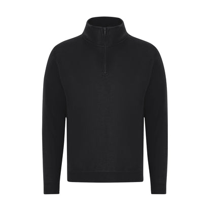 Sweatshirt Unissexo de Meia-Zip em Algodão