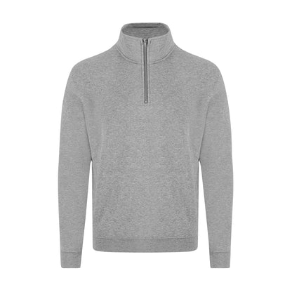 Sweatshirt Unissexo de Meia-Zip em Algodão