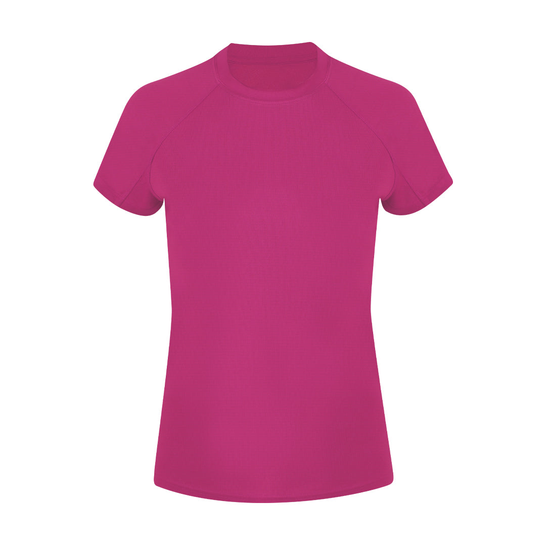 Camiseta Técnica Feminina Raglán - Conforto e Estilo