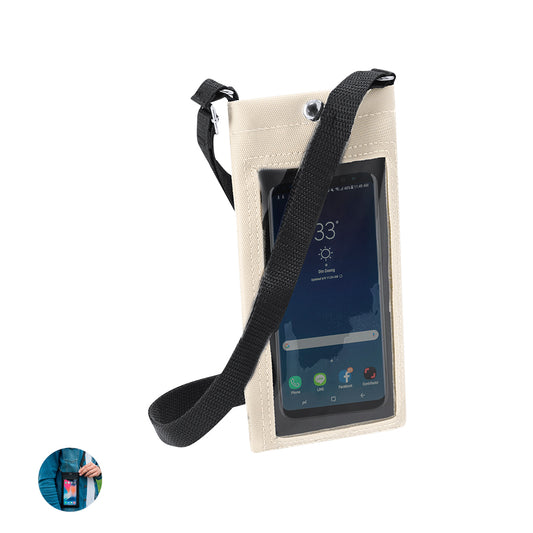 Estojo de PU Elegante para Lápis com Ecrã Tátil