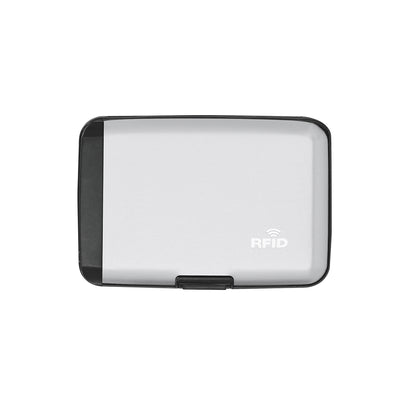 Suporte para Cartões PowerBank Elegante em Alumínio