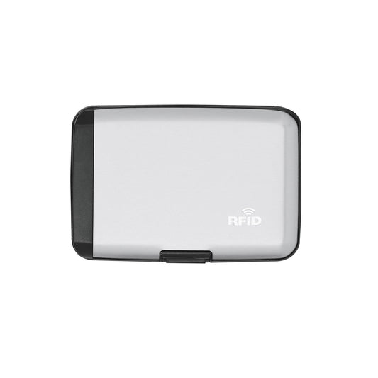 Suporte para Cartões PowerBank Elegante em Alumínio