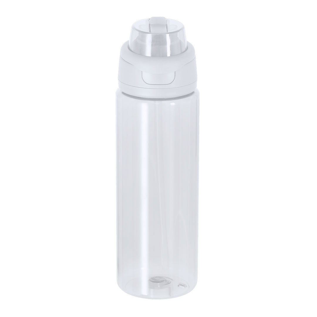 Garrafa RPET 750ml com Palhinha e Tampa Dobrável