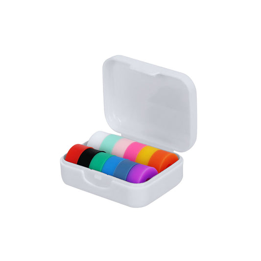 Identificadores de Copos Coloridos em Silicone Flexível