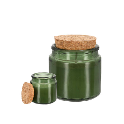 Vela Aromática de Baunilha em Frasco de Vidro