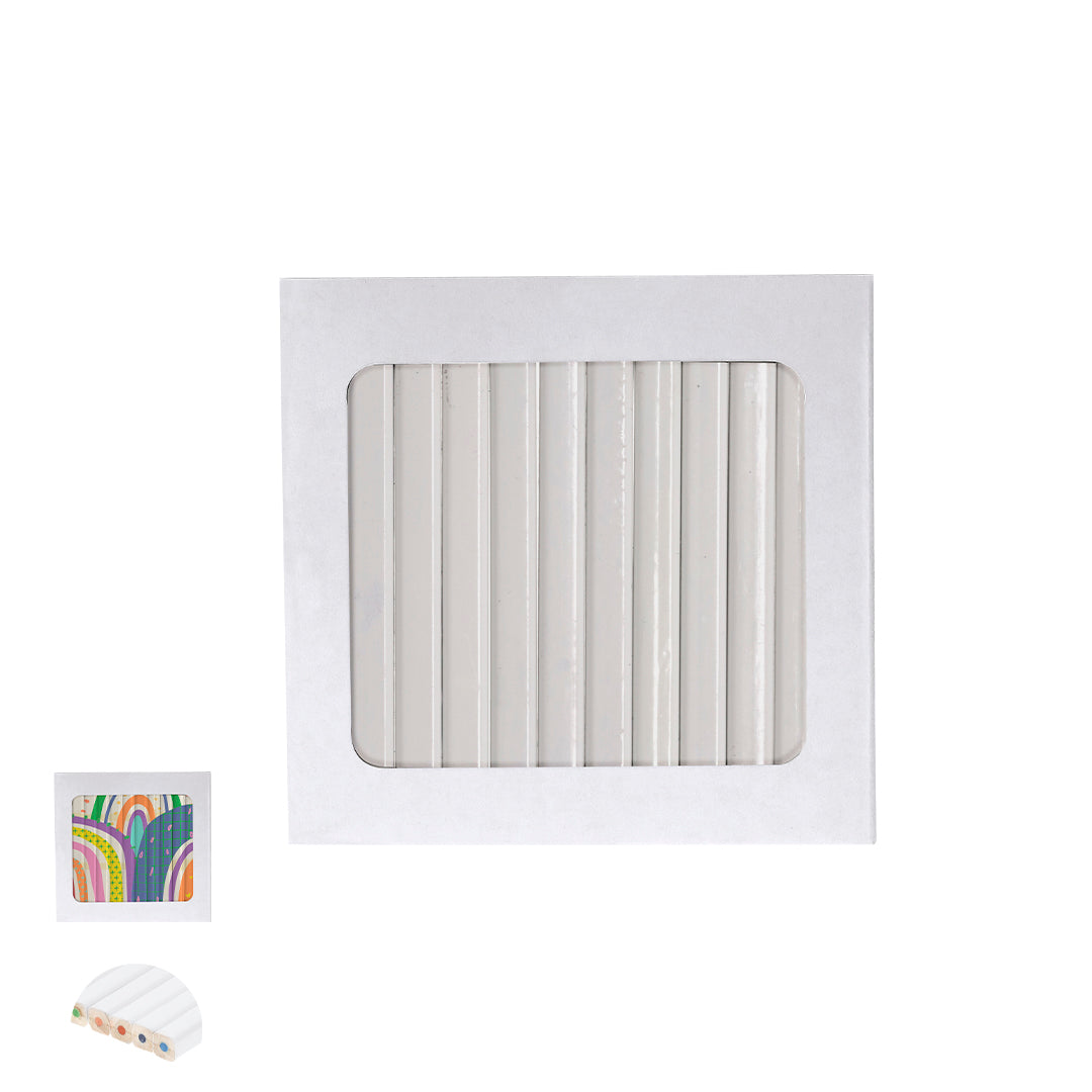 Caixas com 12 Lápis de Madeira Coloridos