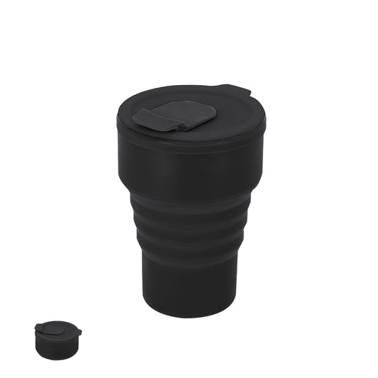 Copo Dobrável de Silicone 350ml - Praticidade e Estilo
