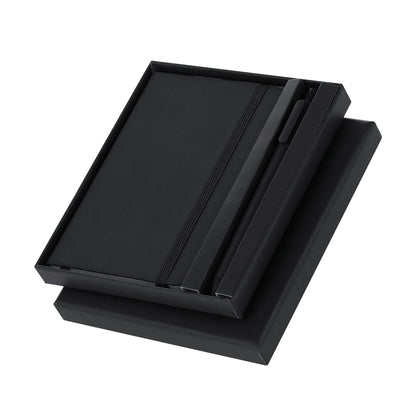 Conjunto de Blocos de Notas e Caneta Elegante