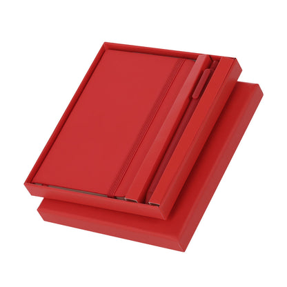 Conjunto de Blocos de Notas e Caneta Elegante