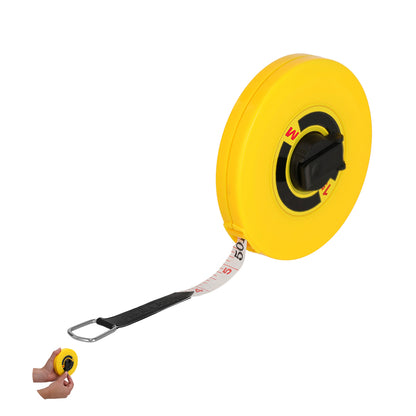 Fita Métrica 15m com Manivela e Escala Dual