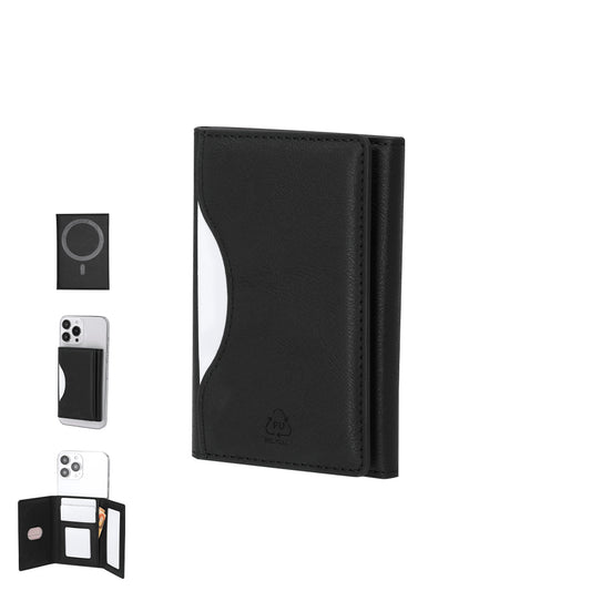 Porta-cartão Elegante em PU Reciclado