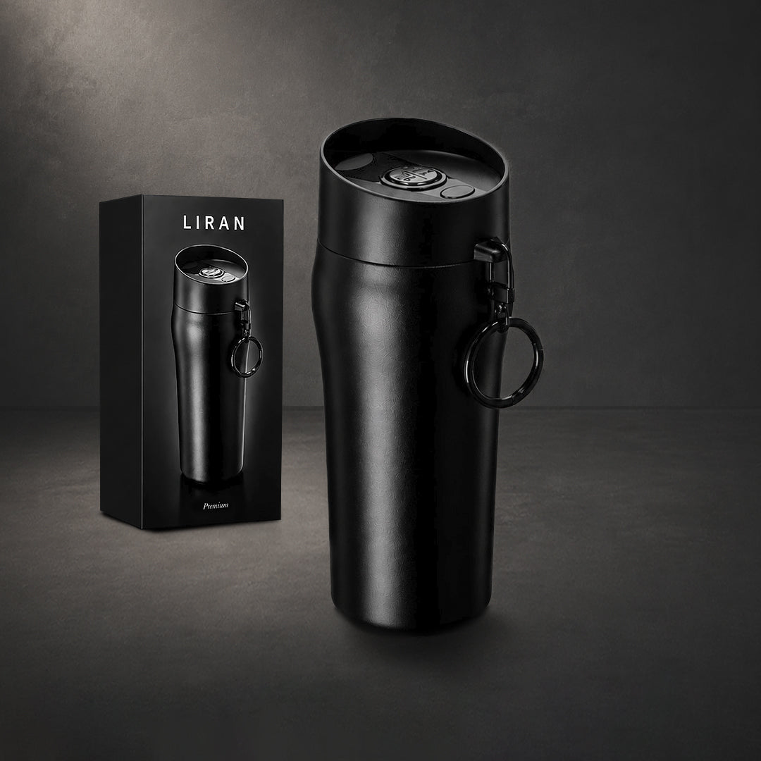 Copo Térmico Elegante com Isolamento a Vácuo