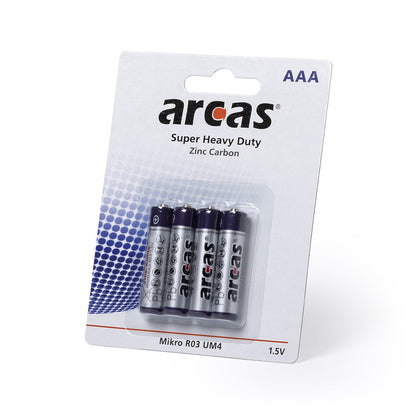 Pilas AAA/R03 1,5V - Pack 4 Unidades