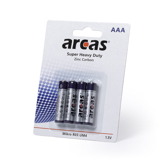 Pilas AAA/R03 1,5V - Pack 4 Unidades