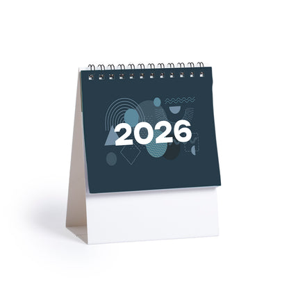 Calendário de Mesa Triangular Personalizável