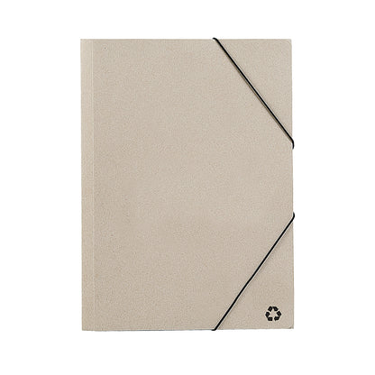 Pasta Ecológica Grande Capacidade com Fecho Elástico