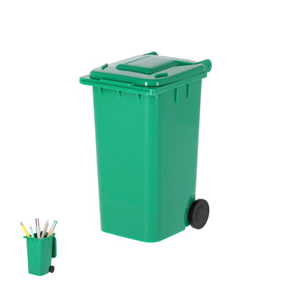 Porta-lápis com Rodas em Formato de Contentor