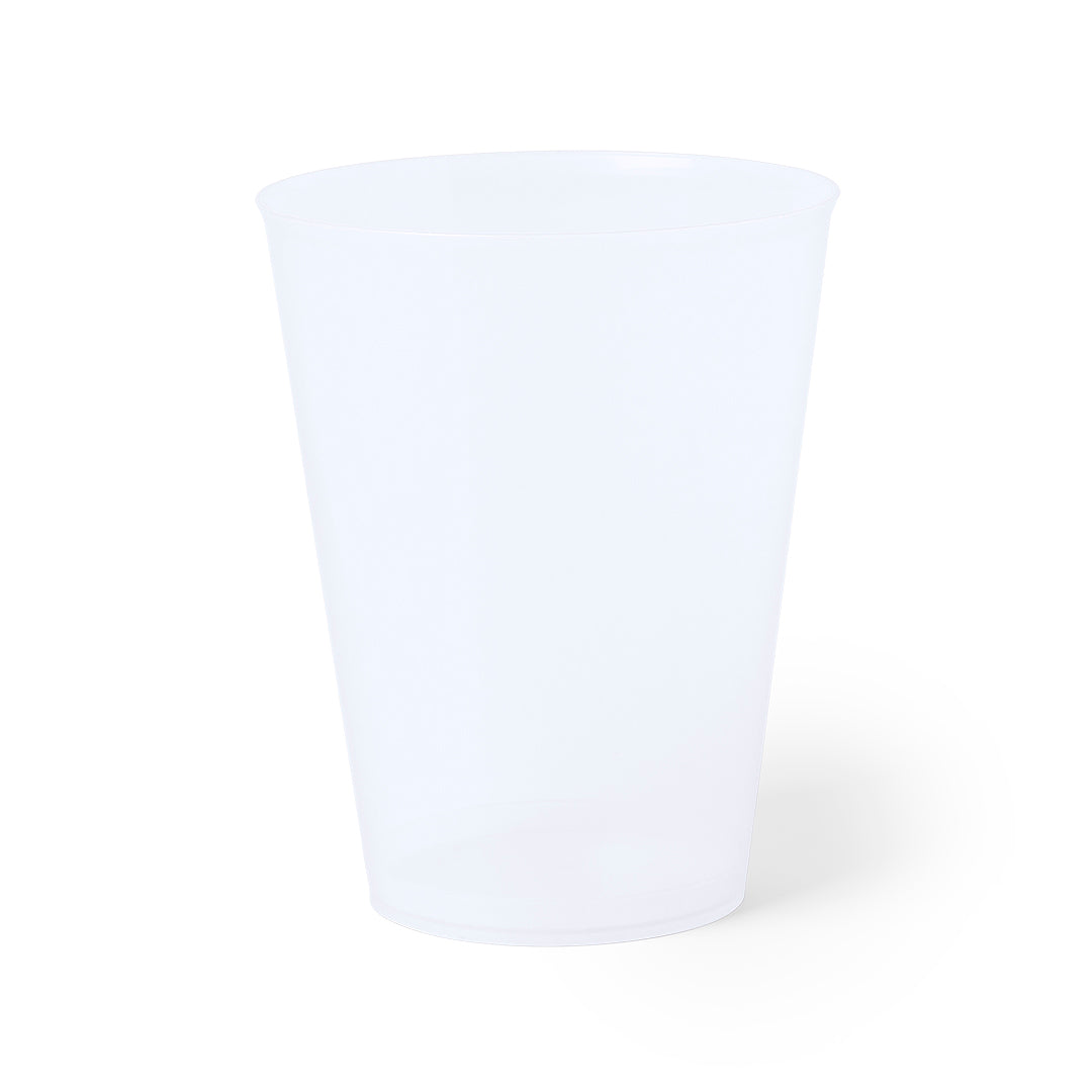 Vaso Reutilizável Translúcido 500ml Ginbert
