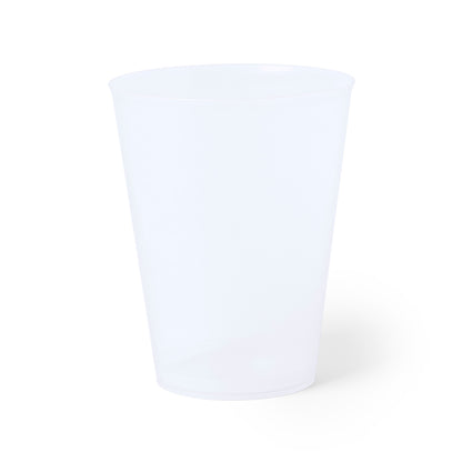 Vaso Reutilizável Translúcido 500ml Ginbert