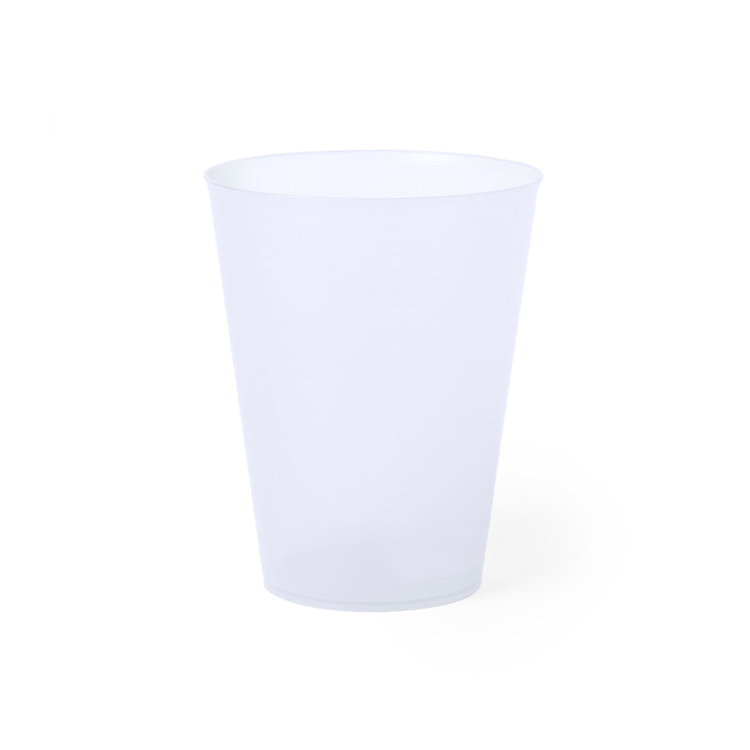 Vaso Reutilizável Translúcido 500ml Ginbert