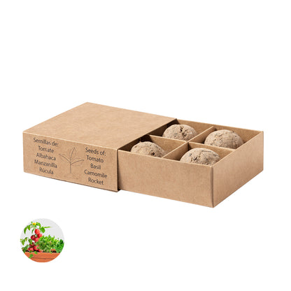 Kit de Horta Tomarux com Sementes Variadas