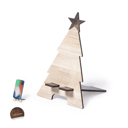 Suporte para Smartphone Irise em Madeira Bicolor