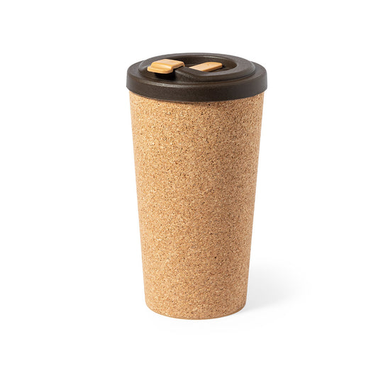 Vaso Térmico Borio 500ml com Cortiça Natural