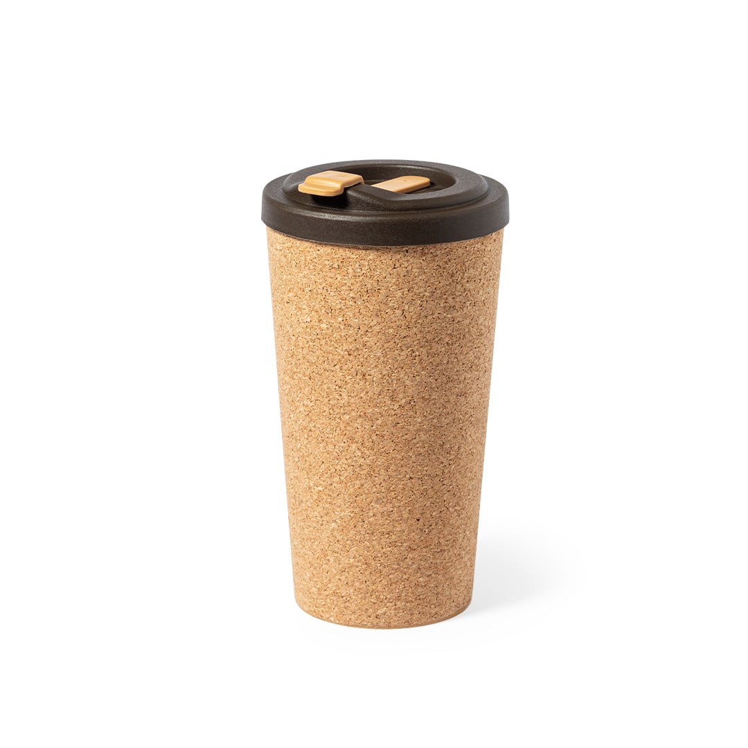 Vaso Térmico Borio 500ml com Cortiça Natural