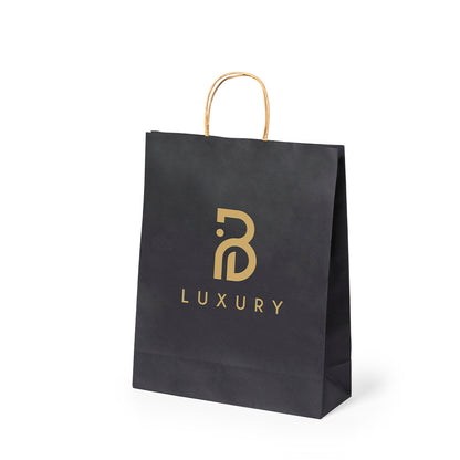 Bolsa de papel reciclado Linel resistente até 6 kg