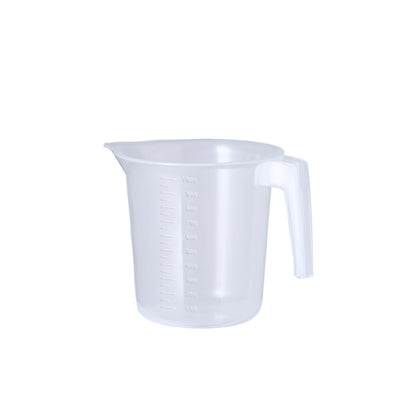 Jarra Medidora Transparente 1L com Asa e Medidor