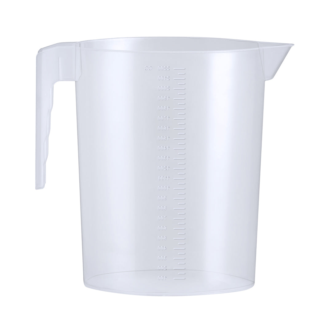 Jarra Medidora Transparente 2,2L com Asa e Medidor