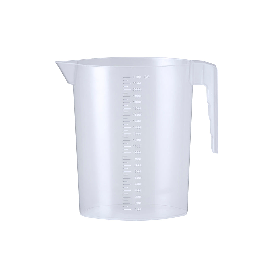 Jarra Medidora Transparente 2,2L com Asa e Medidor