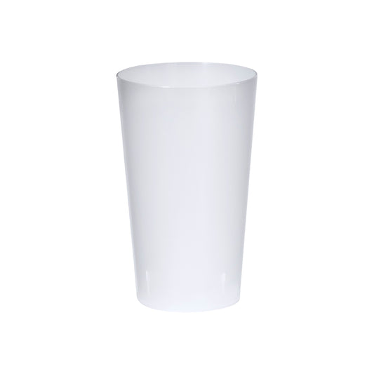 Copo Reutilizável Translúcido 330 ml Resistente