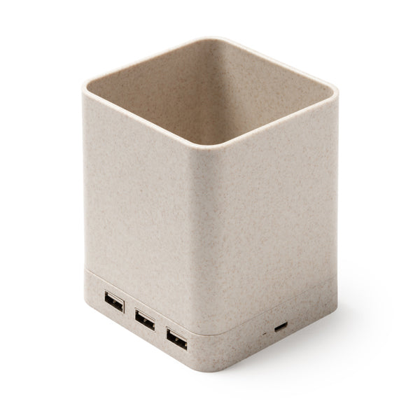 Carregador Sem Fios em Plástico Biodegradável