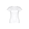 T-shirt Cintada para Senhora THC Sofia em Algodão Branco